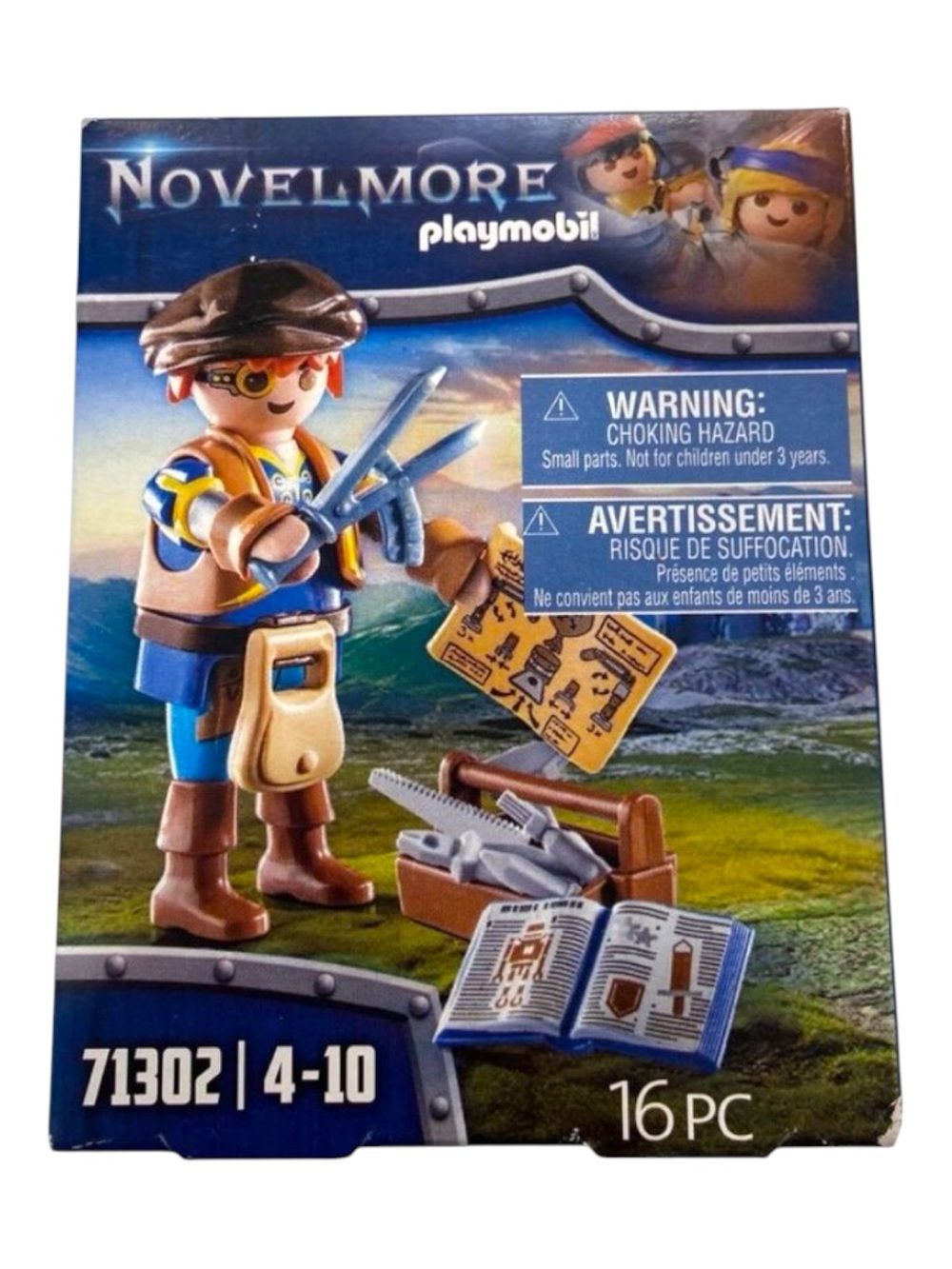 Playmobil Novelmore Dario Figure Set 71302 16 Piece 4-10 Years Made In Malta